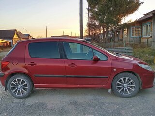 2007 Peugeot 307 I Рестайлинг, красный, 230000 рублей, вид 2
