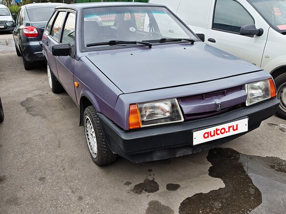 1993 Lada (ВАЗ) 2109, пурпурный, 105000 рублей - вид 8