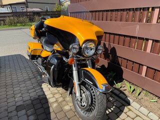 2013 Harley-Davidson Electra Glide, оранжевый, 1650000 рублей, вид 2