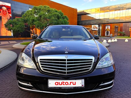 2010 Mercedes-Benz S-Класс 350 V (W221) Рестайлинг, чёрный, 3750000 рублей, вид 2