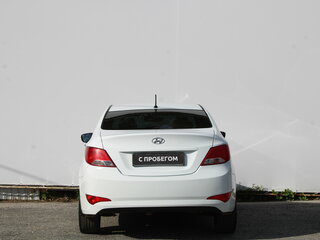 2014 Hyundai Solaris I, белый, 799000 рублей, вид 5