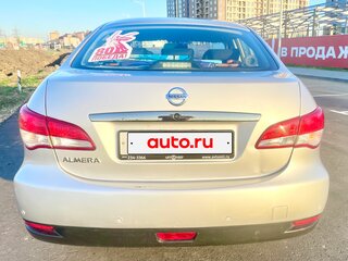 2016 Nissan Almera III (G15), серебристый, 675000 рублей, вид 3