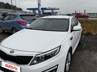 2015 Kia Optima III Рестайлинг, белый, 1700000 рублей, вид 2