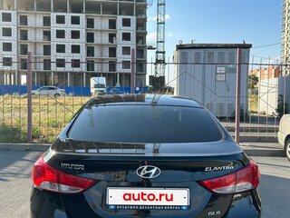 2013 Hyundai Elantra V (MD), чёрный, 999999 рублей, вид 1