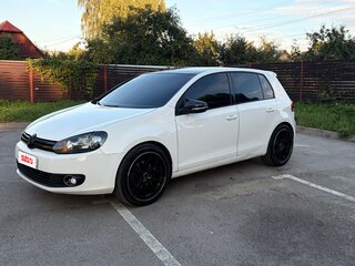 2011 Volkswagen Golf VI, белый, 835000 рублей, вид 1