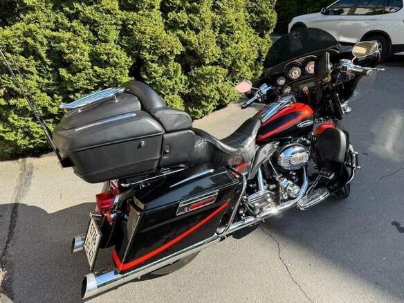 2006 Harley-Davidson Electra Glide, красный - вид 4