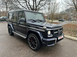 2017 Mercedes-Benz G-Класс AMG 63 AMG I (W463) Рестайлинг 3, синий, 6000000 рублей, вид 1