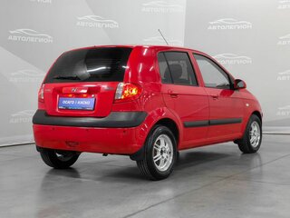 2008 Hyundai Getz I Рестайлинг, красный, 485000 рублей, вид 5
