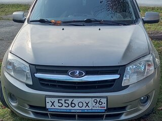 2013 Lada (ВАЗ) Granta I, бежевый, 600000 рублей, вид 1