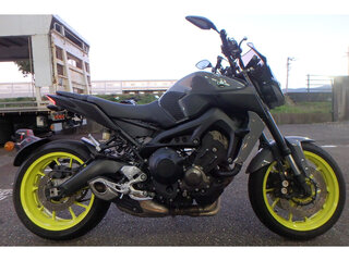 2017 Yamaha MT-09 (FZ-09), серый, 860000 рублей, вид 1