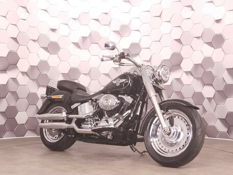 2013 Harley-Davidson Fat Boy, чёрный, 977000 рублей, вид 1
