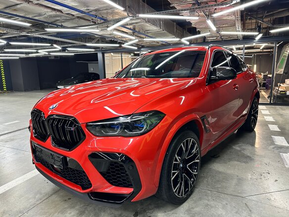 2021 BMW X6 M Competition III (F96), красный, 13000000 рублей - вид 28