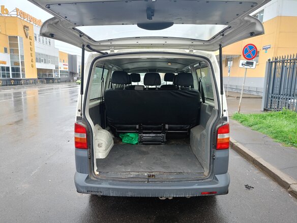 2008 Volkswagen Transporter Long T5, белый, 1350000 рублей - вид 8