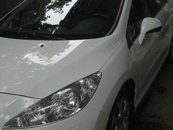2013 Peugeot 408 I, белый - вид 1