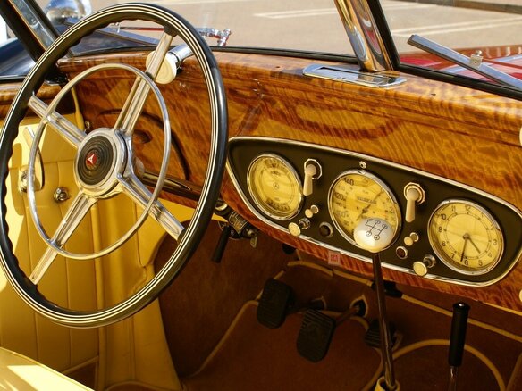 1939 Mercedes-Benz W142, красный - вид 5