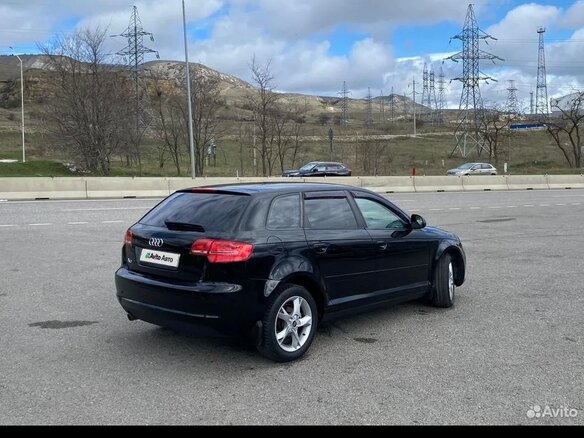 2008 Audi A3 II (8P) Рестайлинг 2, чёрный, 700000 рублей - вид 4