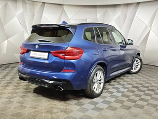 2018 BMW X3 20i xDrive III (G01), синий, 3085150 рублей, вид 2
