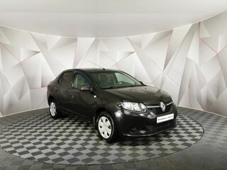 2017 Renault Logan II, чёрный, 515150 рублей, вид 3