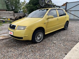 2001 Skoda Fabia I, жёлтый, 150000 рублей, вид 1