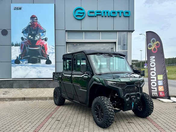 2026 CFMoto UForce U10 XL, зелёный, 3749900 рублей - вид 7