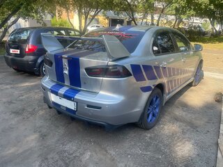 2009 Mitsubishi Lancer X, серебристый, 580000 рублей, вид 3
