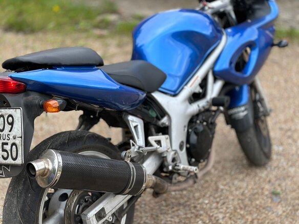 2002 Suzuki SV 650, синий, 230000 рублей - вид 4