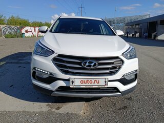 2016 Hyundai Santa Fe III Рестайлинг, белый, 2300000 рублей, вид 1