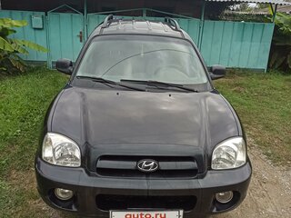 2008 Hyundai Santa Fe Classic Classic, чёрный, 850000 рублей, вид 3