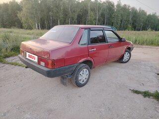 1996 Lada (ВАЗ) 21099, красный, 120000 рублей, вид 4