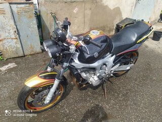 2004 Yamaha FZ6, чёрный, 350000 рублей, вид 3