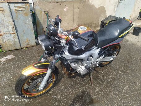 2004 Yamaha FZ6, чёрный, 350000 рублей, вид 3