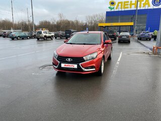 2017 Lada (ВАЗ) Vesta I, красный, 750000 рублей, вид 2