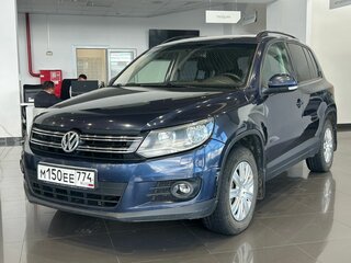 2012 Volkswagen Tiguan I Рестайлинг, синий, 999000 рублей, вид 1