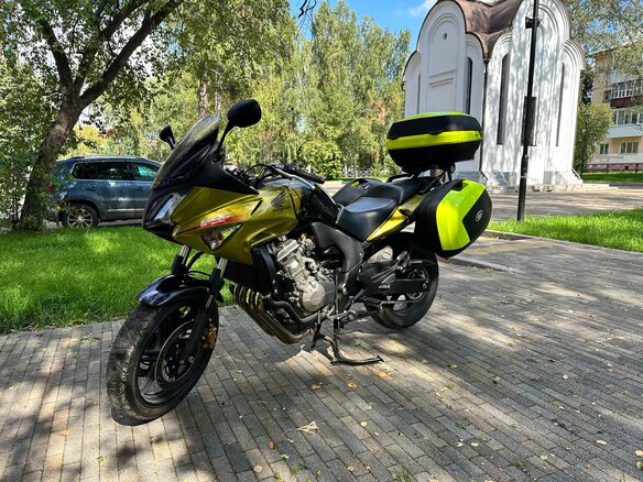 2013 Honda CBF 600, золотистый, 750000 рублей - вид 5