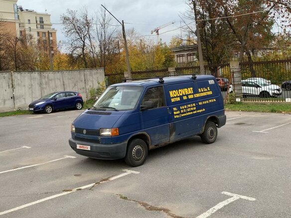1996 Volkswagen Transporter T4, синий