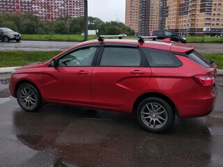 2019 Lada (ВАЗ) Vesta SW I, красный, 980000 рублей, вид 5