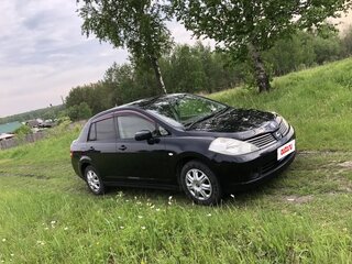 2007 Nissan Tiida Latio I, чёрный, 500000 рублей, вид 1