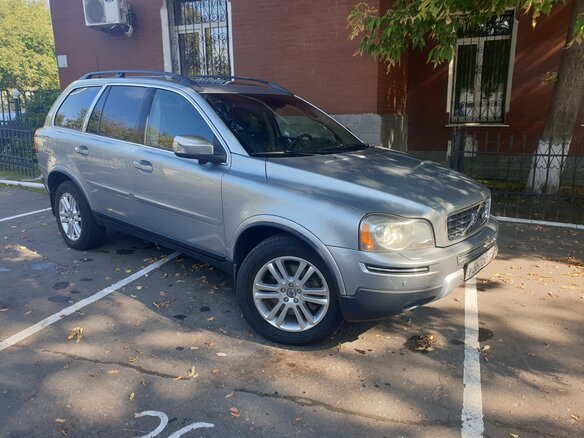 2008 Volvo XC90 I Рестайлинг, серебристый