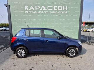 2009 Skoda Fabia II, синий, 449000 рублей, вид 4