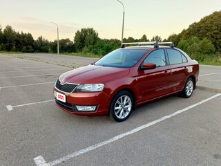 2017 Skoda Rapid I, красный, 1000000 рублей, вид 1