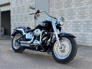 2008 Harley-Davidson Fat Boy, чёрный, 850000 рублей, вид 1