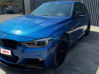 2016 BMW 3 серии 320i xDrive VI (F3x) Рестайлинг, синий, 2430000 рублей, вид 3