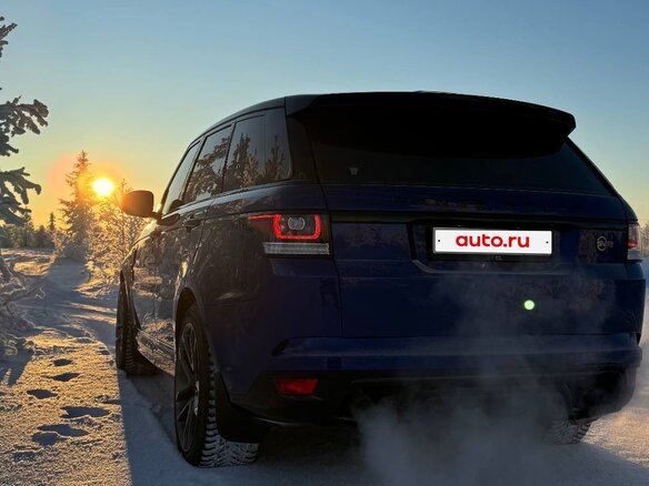 2015 Land Rover Range Rover Sport SVR II, синий, 4900000 рублей - вид 5