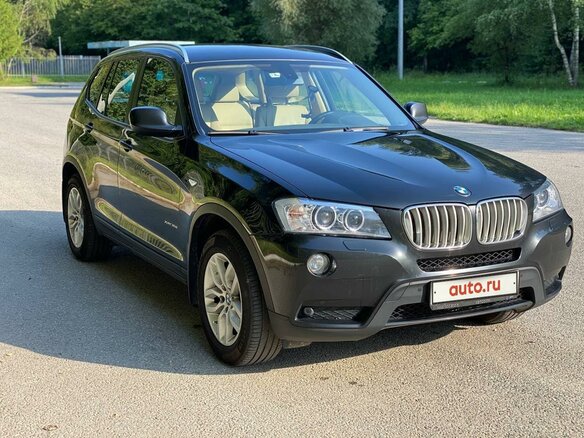 2013 BMW X3 30d xDrive II (F25), чёрный - вид 8