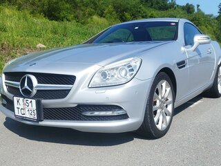 2011 Mercedes-Benz SLK-Класс 200 III (R172), серебристый, 1700000 рублей, вид 1