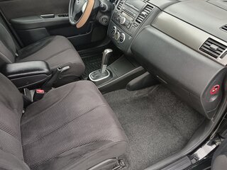 2012 Nissan Tiida I Рестайлинг, чёрный, 740000 рублей, вид 4