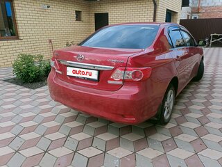 2011 Toyota Corolla X (E140, E150) Рестайлинг, красный, 1190000 рублей, вид 5