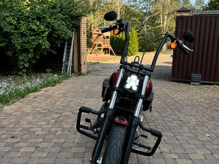 2013 Harley-Davidson Dyna Super Glide, красный, 1300000 рублей, вид 1