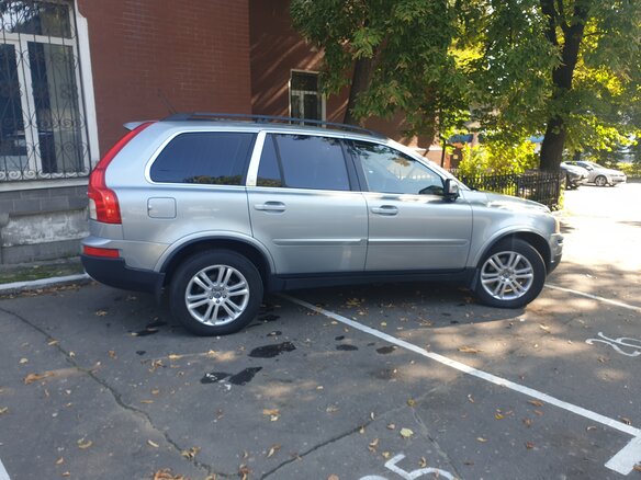 2008 Volvo XC90 I Рестайлинг, серебристый - вид 7
