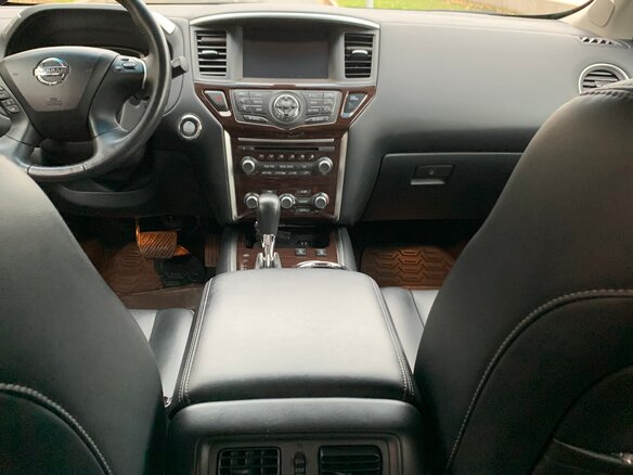 2014 Nissan Pathfinder IV, коричневый, 2200000 рублей - вид 12